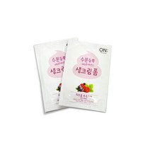 온더바디 수분듬뿍 베리에센스 생크림폼 3ml 일회용 1000개