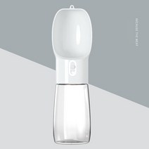 사료공급기 고양이 급수기 급식기 밥주는기계 배식기 강아지 휴대용 애완견 물병 다기능 개밥 물 공급기 그릇 야외 여행 디스펜서, 옵션11 Green2_옵션02 400ml