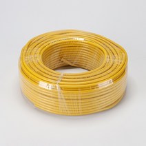 황색 VCTF 2.5SQ 3C 100M 1롤 충진형 전선 연선 1타 케이블 노란색