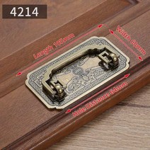 인테리어고가구 사방탁자 반닫이 거실장 한약장 앤틱 전통 중국 스타일 가구 빈티지 골동품 청동 캐비닛 서, 03 4214