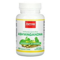 자로우 포뮬러 아슈와간다 Jarrow Formulas Ashwagandha 120 식물성 캡슐 stearic acid 스테아르산 silica 이산화규소 Cellulose 셀룰로스