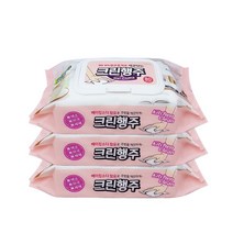 베이킹소다함유 행주티슈 크린행주 캡형 80매입 / 항균 위생행주, 3개