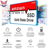 SSD 외장하드 노트북 하드디스크 Amzwn-SSD 2.5 내부 디스크 SATA3 256GB 120GB 128GB Hdd 512GB 1 테라바이트 SSD 노트북 데스크탑 PC 용, [04] 1TB