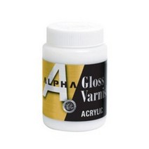 알파 그로스바니쉬 250ml 500ml 아크릴물감 보조제, 1개