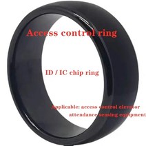 CUID 스티커 RFID 태그 복사기 다중 모델 듀얼 칩 암호화 액세스 카드 링 출석 엘리베이터 NFC 유도 지문 잠금 범용, 5.ID Perimeter 66mm