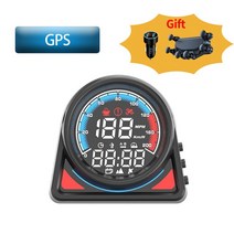헤드업디스플레이 hud 자동차 속도계 최신 스마트 자동차 HUD OBD2 + GPS 온보드 컴퓨터 헤드 업 디스플레, 02 G001 HUD