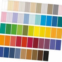 Mink 밍크지 고급칼라봉투53종 규격(85x170mm)100매, 25 초록