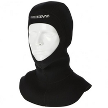 모비스 세미 스킨스쿠버 웨트 다이빙후드 ACG-5000, 블랙