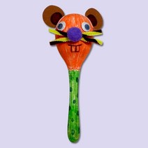 PGM1*^몰마라카스 동물 만들기 쥐 5개묶음 만들기수업재료 만들기패키지 유치원미술교구 공작 시간 공작용^*1췤pgm, a^^*옵션없슴