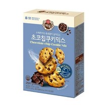 CJ 홈베이킹 아이들간식 초코칩 쿠키믹스 290g 베이킹재료, 23개