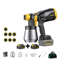 디에이치 페인트 분사기 스프레이건 유선 무선 후끼 멀티 노즐 독일기술, 옵션4-[무선] 최고급형, 1개