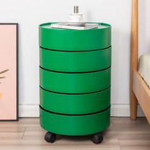 보관 정리 수납함 정리함 수납 보관함 물건 이동식 서랍 5단 7단 거실, 5단/미디엄 그린/바퀴