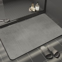 목욕 바닥 매트 슈퍼 흡수성 규조토 고무 화장실 샤워 발 깔개 주방 미끄럼 도어 매트 카펫 흡수 패드, As shown a