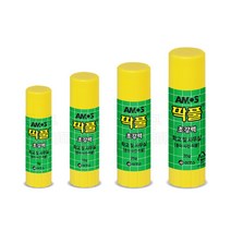 [문구티쳐] 대용량 아모스 딱풀 (8g 30개입/15g 20개입/25g 20개입/35g 12개입) 다용도 사무실용 풀 딱풀, 35g(12개입)
