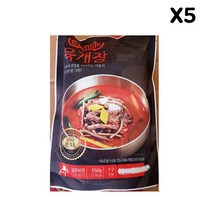 육개장 실온 청우 550g X5
