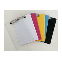 다다다기업 반반한 크리스탈 컬러 클립보드 10개, 투명 10개