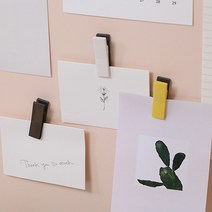 롱 마그넷 클립 set, color set, 1개