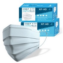 더착한 비말차단 마스크 (KF-AD) / 더착한 쁘띠럽 마스크, 1개, KFAD 식약처허가 2BOX 100매
