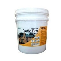 캐슬플렉스 스타코 내외부 벽체 크랙방지 탄성마감재 25kg, CF 111, 그래뉼(#30)