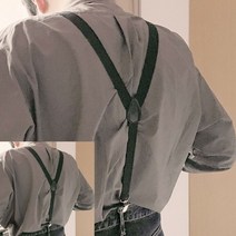 TYDL 컬러 멜빵 성인용 검정