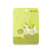 [도그퓨어] 푸드닭 강아지 고양이 닭고기 통살 애견간식 차전자피 1개입, 단품