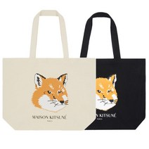 [메종키츠네] [명품] 폭스헤드 에코백 2컬러 EU05110WW0008 EU05110WW0