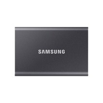 삼성전자 외장 SSD 정품 T7 500G 1T 2T+ 전자파차단스티커증정, 그레이, 500G(전자파차단스티커증정)