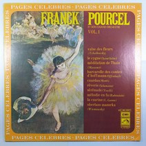 (중고LP) 경음악/ FRANCK POURCEL ET SON GRAND ORCHESTRE VOL.1/ 1973년 라이센스/ 자켓 음반 상태 AA