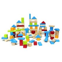 유아 나무 집짓기 쌓기 창의력 발달 놀이 조카선물 스포츠 촉감 우리아기, 1개, 핑크