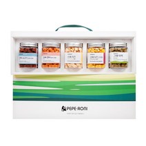 Gift box 페페로니 진짜 시리즈 4개+신제품 1개, 그래! 미역