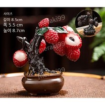 변색 차총 리치 오렌지 석류 열매 과일차총 차애완 차판, E