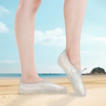 아쿠아 젤리 슈즈 비올때 계곡 워터 비오는날 신발 비올때 운동화 물놀이용신발 커플시밀러룩