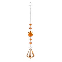 크리스탈 매달려 장식 매력 Windchime 빗방울 레인보우 메이커 펜던트 파티오 웨딩 창 자동차 장식, 결정, F
