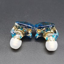 TD02 HIFI 이어폰 IEM MMCX 이어 버드 수지 다이나믹 헤드셋 DJ 스테이지 맞춤형 스포츠 운동 업그레이드 케이블 용 3.5mm 케이블 제작, 협동사, 파란색