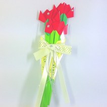 [종이종이]종이접기패키지 카네이션 꽃다발 만들기세트 5인용
