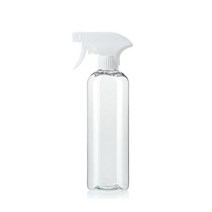 [버블빈] 스프레이용기 스프레이공병-30ml~500ml, 500-투명+건스프레이(룸스프레이용기)
