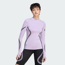 [국내/정품] 아디다스 스텔라 트루페이스 하이넥 긴팔 티 Women adidas by Stella McCartney Purple Glow