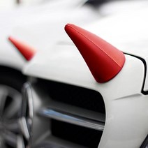 [카르쉐] 차량용 입체 3d 악마 뿔 스티커 장식 튜닝 악세사리, 1개, 입체스티커 악마뿔 레드