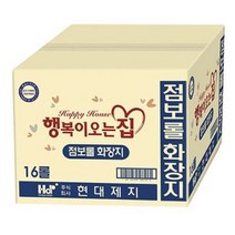 행복이오는집 2겹 점보롤 화장지, 16매, 3개