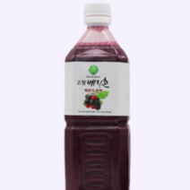 고창베리촌 복분자 원액 1000ml 물 섞지 않은 원액 100%, 2개