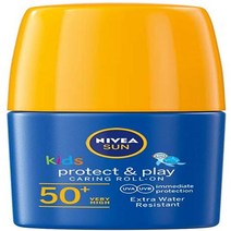 Nivea Sun Kids 및 배킹 롤업 (50 ml) SPF 50 아이들의 썬 스크린 롤 태양 광 롤