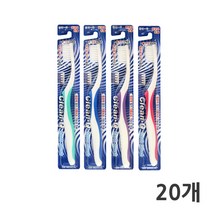 덴탈케어 클린큐 항균모 칫솔 20개입