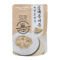 참좋은간식 애견보양식 삼계북어죽 80g, 1개