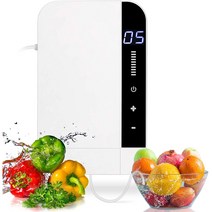 HCW 휴대용 디지털 오존 발생기 오존수 생성 채소 과일 고기 다목적 세척 홈케어