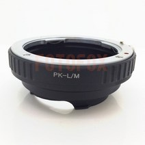 PK-LM pentax PK 마운트 렌즈-LM 렌즈 어댑터 링-Leica M L/M M9 M8 M7 M6 M5 m3 m2 M-P 카메라 TECHART LM, 한개옵션0