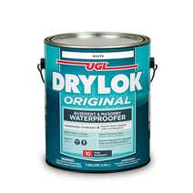 UGL 드라이락 오리지널 방수용 페인트 1갤론(3.78L) 석조 방수제, 10 white