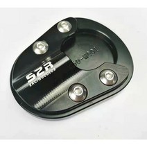 부캐너250 부캐너125 사이드 풋 스탠드 커버, 레드