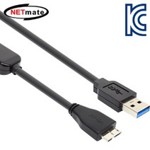 NETmate CBL-D302MB-5M USB 3.0 AM-MicroB 리피터 5m, 본상품선택