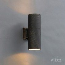 옥외 2등 A형(엔틱) 벽등, 단품