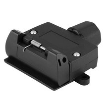 차량 발전기 트럭 7 핀 플라스틱 트레일러 세미 플매트 카펫 러그 소켓 배선 커넥터 어댑터 부품